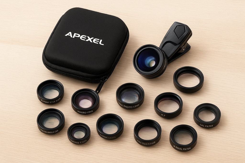 📸 Apexel 10-in-1 Smartphone Lens Kit