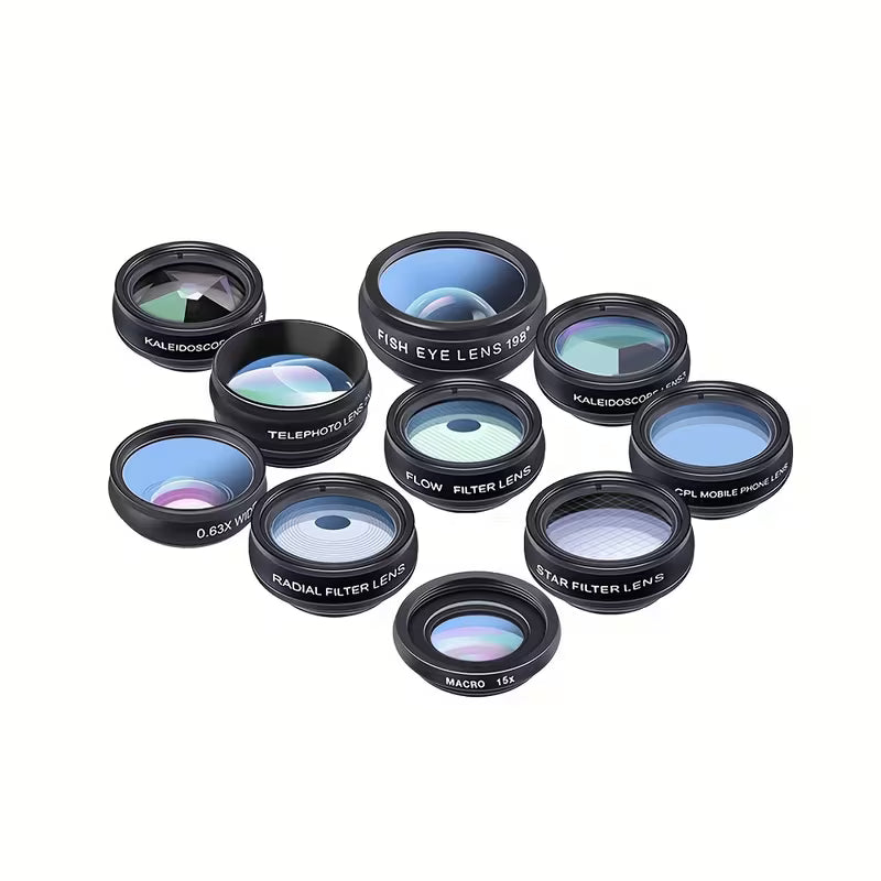 📸 Apexel 10-in-1 Smartphone Lens Kit