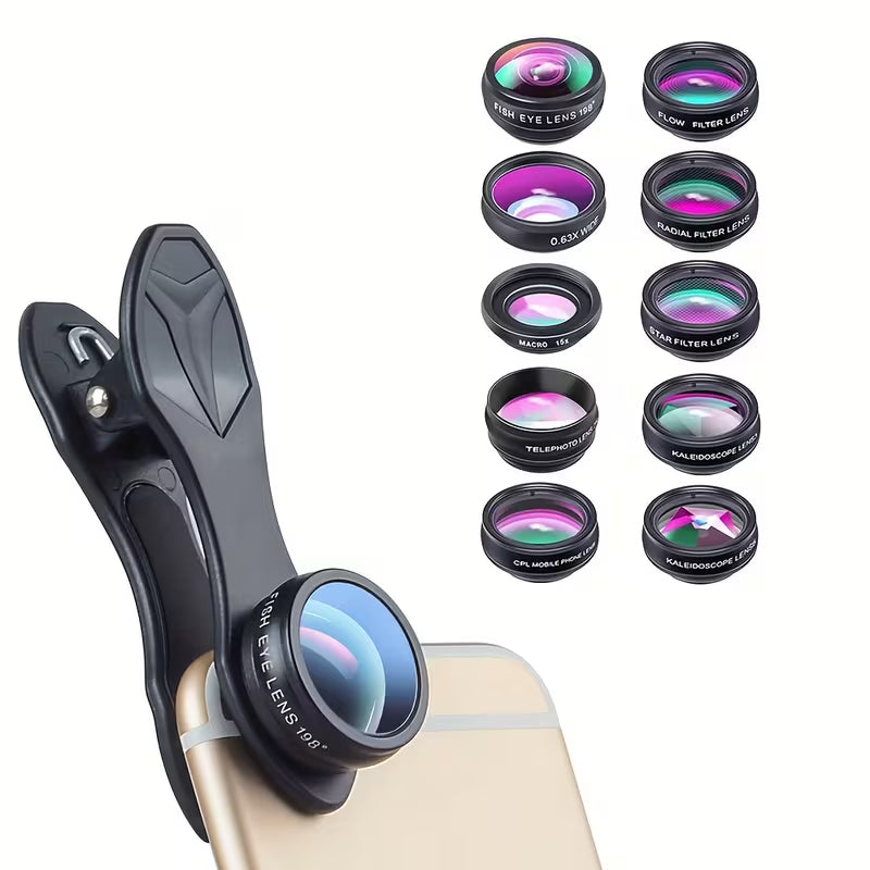 📸 Apexel 10-in-1 Smartphone Lens Kit
