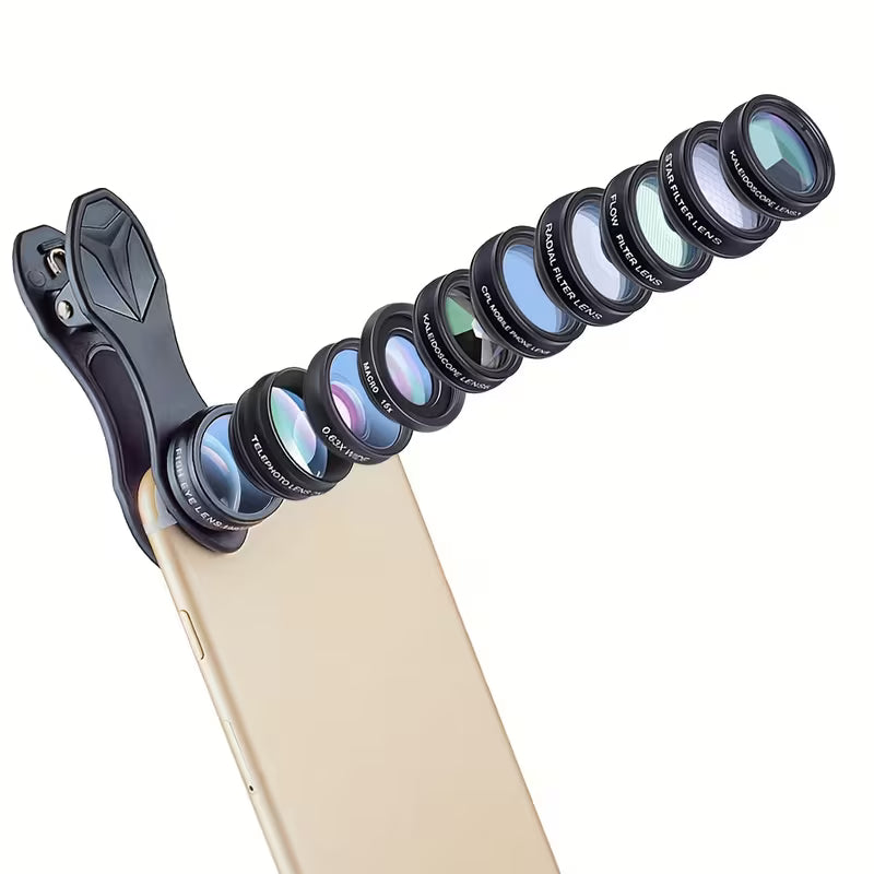 📸 Apexel 10-in-1 Smartphone Lens Kit